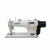 Machine à coudre industrielle Brother 7000DD d'occasion avec une puissance de 550W et une épaisseur de 13mm, prix bas pour les usines de vêtements
