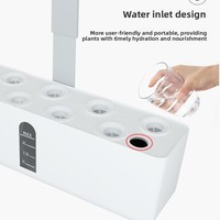 Máquina de Cultivo Hidropónico Inteligente Raylights con LED, para Uso Doméstico, Totalmente Automática, IP42, Equipo de Cultivo sin Suelo, Fácil de Cultivar