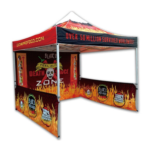 Gazebo Esagonale Pieghevole 3x3m di Alta Qualità, Impermeabile, Tenda Professionale per Fiere Commerciali all'Aperto - Product Image 3