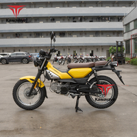 Motocyclettes Kawavave CUB 110cc, moteur Jianshe 150cc, motocyclettes à cadre courbé, Super Cub Motor
