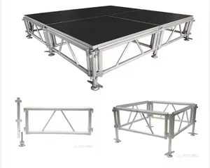 Plateforme de scène portable en aluminium durable, avec toit, structure DJ, podium pour événements en plein air, piste de danse - Product Image 5