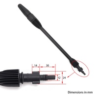 Nettoyeur haute pression pistolet pulvérisateur Lance rotative Lance haute pression lave-auto Turbo Lance pour AR Black & Decker