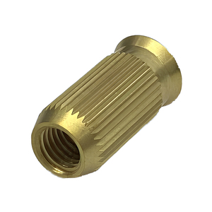 Pièces tournées CNC sur mesure, inserts moletés en laiton usinés sur tour CNC, inserts filetés en laiton pour accessoires de guitare - Product Image 6