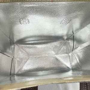 Sac isotherme personnalisé en non-tissé pour livraison de repas à emporter, réutilisable, écologique, avec votre propre logo - Product Image 4