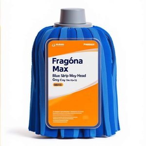 Testina per Mop Fregona Max Pro Blue Strip con Cappuccio Grigio 08010 - Product Image 2