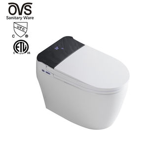 Inodoro Inteligente Sin Contacto OVS CUPC Americano, Sensor de <span class=keywords><strong>Pie</strong></span> Inteligente, Apertura Automática del Asiento, Autolimpieza, Inodoros Alargados Automáticos Inteligentes - Product Image 1
