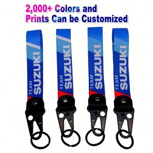 Minimum Designs Anime <b>Lanyard</b> <b>Polyester</b> Eagle Hook Wrist <b>Lanyard</b> Custom Printing Logo <b>Lanyard</b> Keychain Motorcycle Accessories - Product Image 3