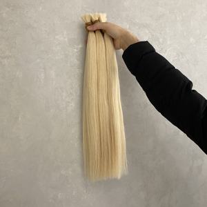 Extensiones de cabello de cutícula alineada, cabello humano Loiro 613, extensión de cabello brasileño <span class=keywords><strong>Rubio</strong></span> - Product Image 1