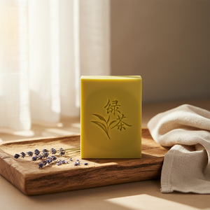 GreenTea Yun personalizzabile sapone da Bar lavorato a freddo antico profumo fatto a mano da bagno e per il viso per gli uomini e le donne in forma solida - Product Image 5