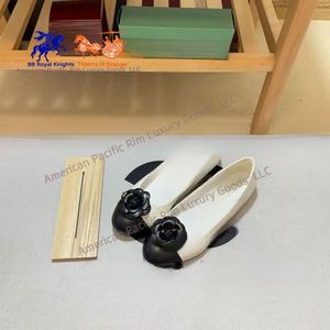 Zapatos Planos de Alta Calidad para Mujer, Estilo Bailarina, Punta Cerrada, Material Superior de Cuero Vacuno, Modernos y Casuales - Product Image 2