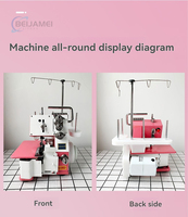 Machine à coudre surjeteuse domestique mini FN10-4D à fil, idéale pour les tissus tricotés – Offre spéciale