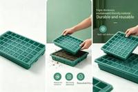 Kit de Propagation pour Semis : Pots de Culture en Plastique, Plateaux de Semis avec Lampe LED pour Jardin, Pépinière, Fleurs et Plantes