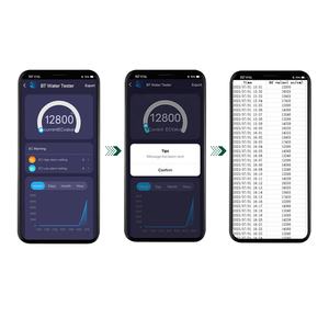 नया डिजिटल पोर्टेबल ब्लूटूथ 5-इन-1 td नमक. g टेक पानी की गुणवत्ता मॉनिटर टेस्ट पेन - Product Image 6