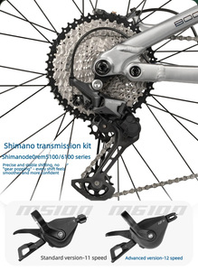 Bicicleta de Montaña FASTWORK B2 con Suspensión Trasera de 4 Brazos, Cuadro de Aleación de Aluminio, Ruedas de 27.5'', Transmisión de 12 Velocidades, Bicicleta Todoterreno - Product Image 6