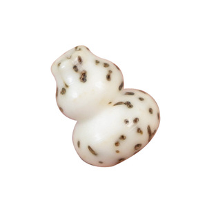 Bodhi Seed Gourd Beads White <b>Ball</b> Shape Scattered Beads For DIY <b>Bracelets</b> Religious Ceremonies Unisex Jewelry Collectible - Product Image 4