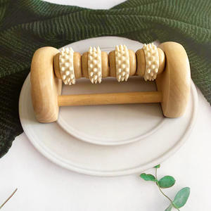 TheraFlow <span class=keywords><strong>Foot</strong></span> Roller for Plantar Fasciitis Relief Massageador portátil para Neuropatia Metas <span class=keywords><strong>Foot</strong></span> <span class=keywords><strong>Pain</strong></span> com Reflexologia - Product Image 4