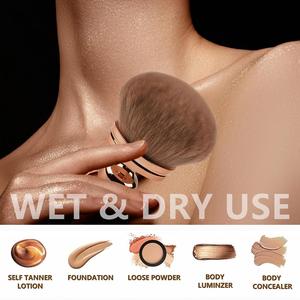 Ulikeke Nouveau Style Pinceau de Maquillage Tête de Champignon Ultra Doux pour Fard à Joues, Outil de Maquillage Personnalisable avec Logo, Grand Pinceau à Poudre - Product Image 2