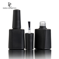 Vernis à ongles gel UV LED OEM ODM 11 ml, à base d'huile, cosmétique, flacon en verre noir