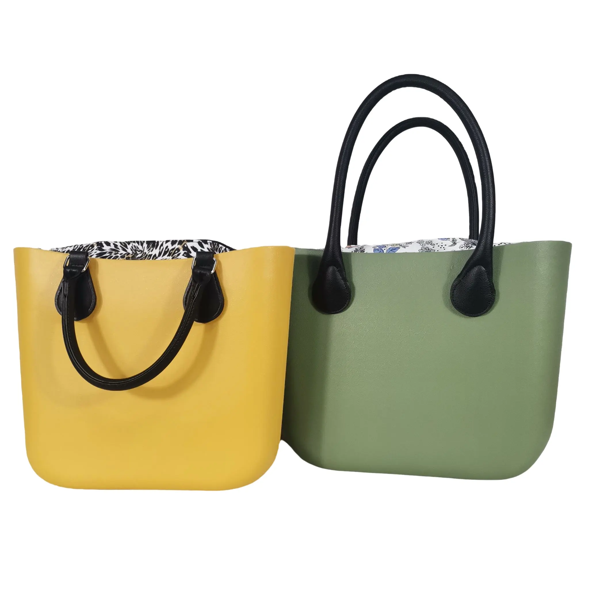 rubber waterproof tote bag pool tote custom bags ocean print fashion handbags eva foam tote mini