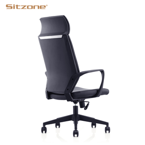 <strong>Heated</strong> Modern Genuine Black Leather Swivel Executive Luxury <strong>Office</strong> <strong>Chair</strong> - Product Image 4
