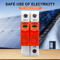 Parafoudre domestique TOMZN SPD DC 500V/600V/800V/1000V 10KA~20KA 20KA~40KA – Dispositif de protection contre les surtensions basse tension