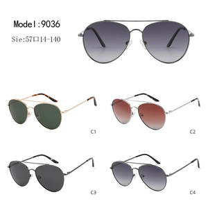 Gafas de Sol de Piloto, Ovaladas, Montura Completa, Lentes Degradadas, 100% Protección UV, Unisex, para Actividades al Aire Libre - Product Image 3