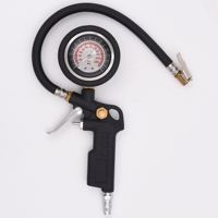 Manomètre numérique analogique pour gonflage et dégonflage de pneus, compatible avec les compresseurs d'air