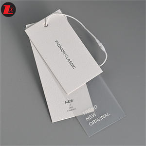 ป้ายกระดาษพิมพ์โลโก้รีไซเคิลเป็นมิตรกับสิ่งแวดล้อม ชุดสามชิ้น ป้ายพีวีซีสำหรับเครื่องประดับเสื้อผ้า ป้ายแขวนสำหรับเสื้อผ้า - Product Image 5