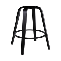 Milieu du siècle moderne 26 \ "tabourets de bar pivotants à hauteur de comptoir chaises de bar blanches pieds en métal en rotin rembourrés barres en tissu Boucle