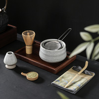 Coffret Cadeau de Fouet à Thé Japonais en Céramique pour Matcha, Vente Chaude Transfrontalière en Gros