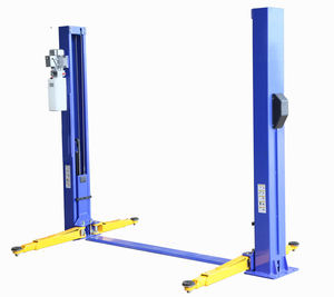 Elevador Hidráulico Automotriz de 4 Toneladas, de Doble Cilindro, con Piso Libre, de 2 Postes - Product Image 1