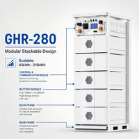 Système de batterie LiFePO4 haute tension Grade A LFP 280Ah 768V, plus de 6000 cycles, durée de vie de 15 ans, empilable, pour ESS solaire et BESS industriel