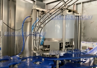 Machine de mise en conserve isobare automatique pour bière, 18 têtes, remplisseuse à contre-pression pour boissons gazeuses, ligne de scellage de canettes en aluminium
