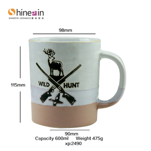 Taza de Café de Cerámica Hecha a Mano, Estilo Mexicano Vintage, para Desayuno al Aire Libre, Personalizable al por Mayor para <span class=keywords><strong>Restaurantes</strong></span> - Product Image 2
