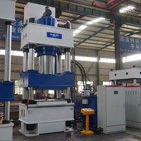Presse hydraulique à chaud pour moulage composite 500T, réservoir d'eau en plastique renforcé de fibres de verre (PRFV) / FRP, machine de presse hydraulique