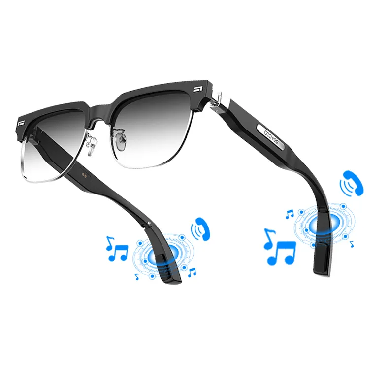 CY01S-Gafas de conducción ósea con Bluetooth, lentes inteligentes con Audio inalámbrico, venta al por mayor