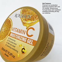 Gel apaisant après-soleil hydratant de nuit à la vitamine C naturelle pure à 98% pour le soin de la peau du visage