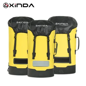 XINDA camping gear 32L 38L 45L waterproof backpack for caving canyoning boating camping swimming