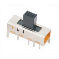 NUEVO Interruptor Deslizante KLS7-SS43-23E05 2P3T, Equivalente a SS-23E05, Montaje Vertical en PCB, 3 Posiciones ON-ON-ON