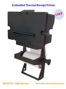 58刀片微控制器条码打印嵌入式热敏打印机RS232/TTL/USB接口安卓二次开发 - Product Image 4