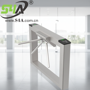 Portillon tripode à 3 <span class=keywords><strong>bras</strong></span> S4A avec moteur sans balais en acier inoxydable, contrôle d'accès et sécurité anti-écrêtlement, direct usine - Product Image 2