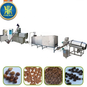 Línea de Procesamiento Automático de Alimentos para Mascotas, Máquina Extrusora para Hacer Pellets de Alimento para Perros - Product Image 3