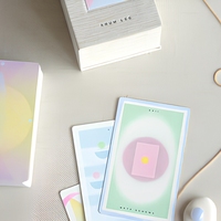 Guide d'impression de cartes de tarot éducatives et de divertissement personnalisées |   Boîte à rabat en papier noir 310 g/m² avec dorure à chaud pour jeux de société