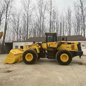 รถตักล้อยาง KOMATSU WA380-8 มือสอง 5 ตัน ผลิตในญี่ปุ่น พร้อมเครื่องยนต์และมอเตอร์ รุ่นปี 2016 ราคาถูก - Product Image 1
