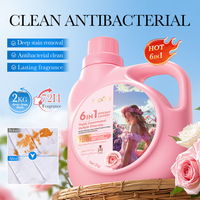 Détergent Liquide de Luxe Parfum Rose Antibactérien Nettoyage en Profondeur Détachant pour une Fraîcheur Longue Durée Vente en Gros