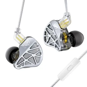 Écouteurs intra-auriculaires filaires CCZ MC04 Nocturne Hybrid Driver Bass-Enhanced <span class=keywords><strong>1DD</strong></span>+<span class=keywords><strong>1BA</strong></span> pour chanteurs - Product Image 1