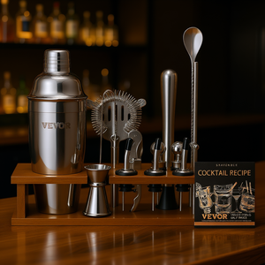 Juego de coctelera Vevor de 18 piezas de acero inoxidable de 500 ml y 750 ml, kit de herramientas de bar para mezclar bebidas - Product Image 2