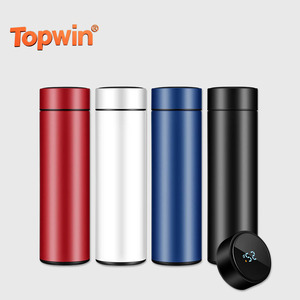 500ML Temperature Display Thermos <b>Cup</b> Stainless Steel Divided Thermos Bottle Outdoor Vacuum <b>Insulated</b> <b>Cup</b> Father's Day Gift - Product Image 1