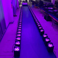 Luz LED Inalámbrica de Batería 6 x 15W RGBWA+UV