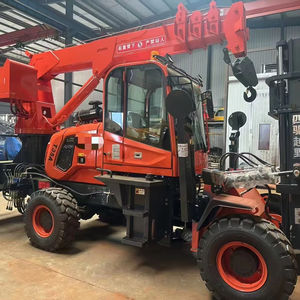 Marca China 3,5 T Carretilla elevadora Telescópica Jib Boom Crane con accesorio de grúa elevadora T35A - Product Image 4